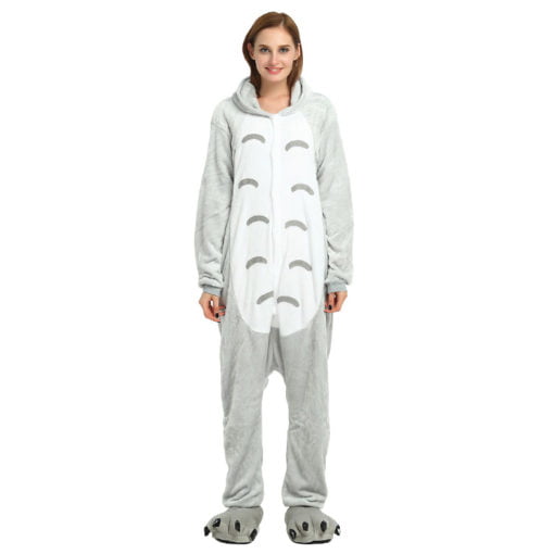 Adult Totoro Onesie Pajamas Cat Kigurumi Costume Pajama