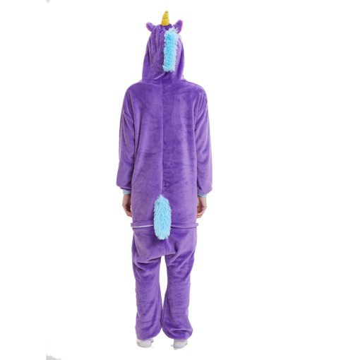 Purple Unicorn Onesie Kigurumi Adult Animal Costume Pajama
