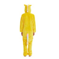 Yellow Unicorn Kigurumi Onesie Pajamas Animal Costumes For Women & Men